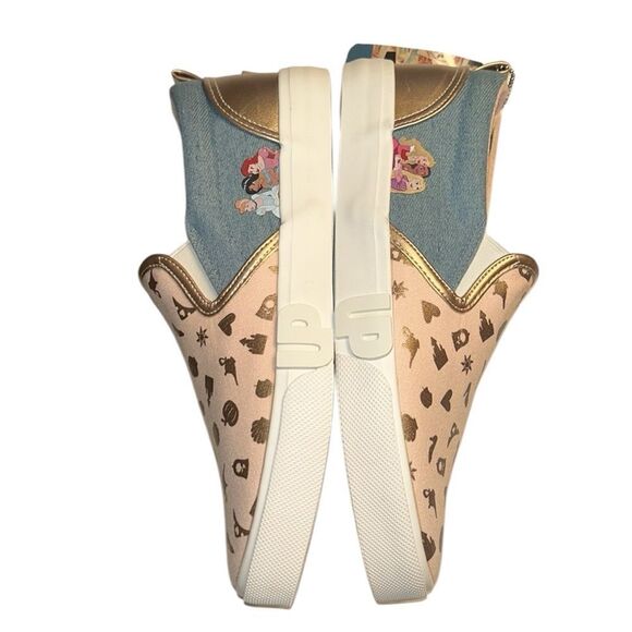 Disney Princess Blue & Pink Slip on Shoes(Size 6) - Picture 3 of 8